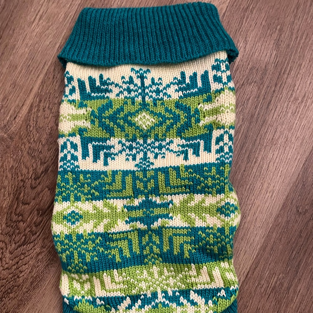Dog knitted sweater